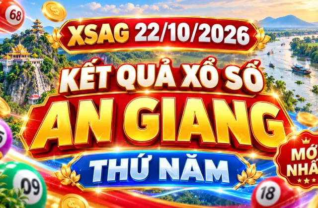 Kết quả xổ số An Giang 22/10/2026