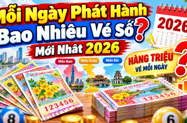 Mỗi Ngày Phát Hành Bao Nhiêu Vé Số? Mới Nhất 2026