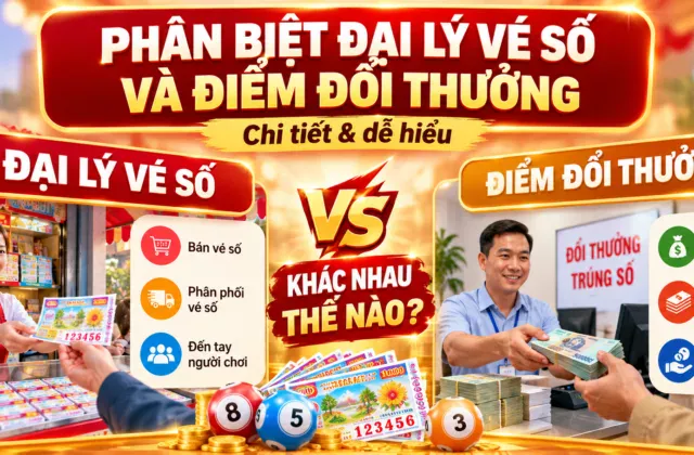 Phân Biệt Đại Lý Vé Số Và Điểm Đổi Thưởng Chi Tiết