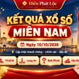 Kết Quả Xổ Số Miền Nam Ngày 10/10/2026